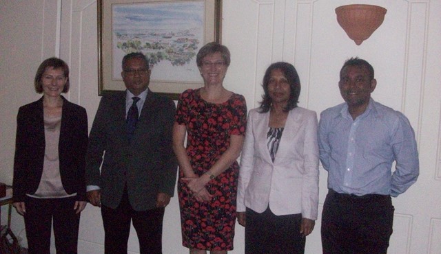 Meeting with HE Mrs Blanka Fajkusova, Ambassador of the Czech Republic