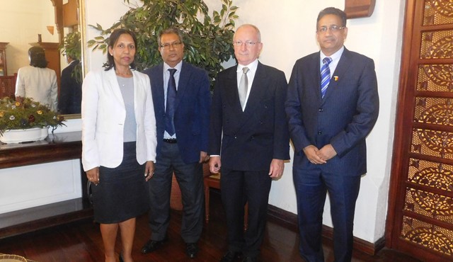 Courtesy visit of Paul Cartier, Ambassador of the Kingdom of Belgium, to the MCCI