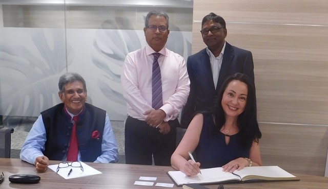 Visit of the New Ambassador of the Republic of Slokavia