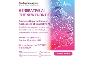 MCCI Business School Launches New Stanford Programme on Generative Artificial Intelligence