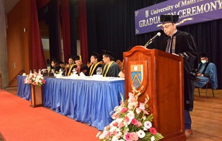 UOM: Dr Yousouf Ismaël Guest Speaker at the Graduation ceremony