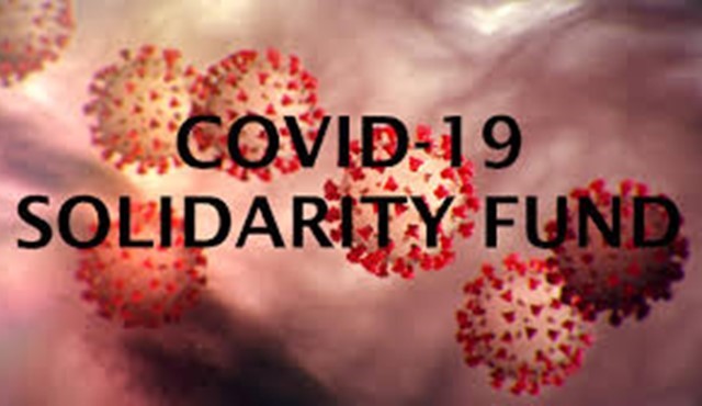 Contribution/Donation made to the COVID-19 Solidarity Fund