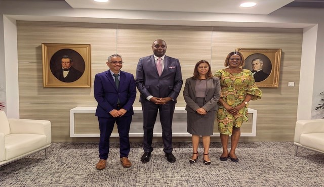 Courtesy visit of the Ambassador of the Republic of Congo to the MCCI