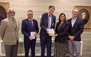 Courtesy visit of His Excellency, Ambassador Eliav Belotsercovsky at the MCCI