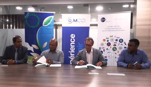 GS1(MAURITIUS) LTD and Small Farmers Welfare Fund signed an MoU for small agro-processors to acquire GS1 Barcodes