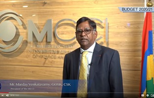 Budget 2020/21: Réaction de Marday Venkatasamy, Président de la MCCI